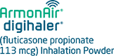 ArmonAir® Digihaler® (fluticasone propionate) Logo